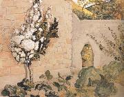 Samuel Palmer Pear Tree in a Walled Garden oil painting artist